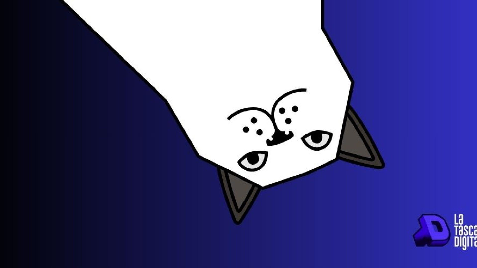 Gatos-y-el-contenido-atractivo Ilustración de un gato, muy relacionado a un meme de gatos. Imagen utilizada para hablar sobre contenido atractivo en comunicaciones digitales. Imagen de elaboración propia con Canva: La Tasca Digital